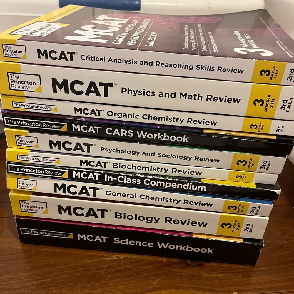 The Princeton Review MCAT Books
